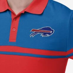 FOCO Buffalo Bills Cotton Stripe Polo 8 FOCO Buffalo Bills Cotton Stripe Polo -FOCO Shop POLSNFCTSTPBB g3