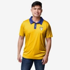 FOCO Los Angeles Rams Nightcap Polyester Polo