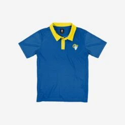 FOCO Los Angeles Rams Workday Warrior Polyester Polo -FOCO Shop POLSNFPLYWDWSR g3