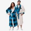 FOCO Carolina Panthers Lounge Life Reversible Robe