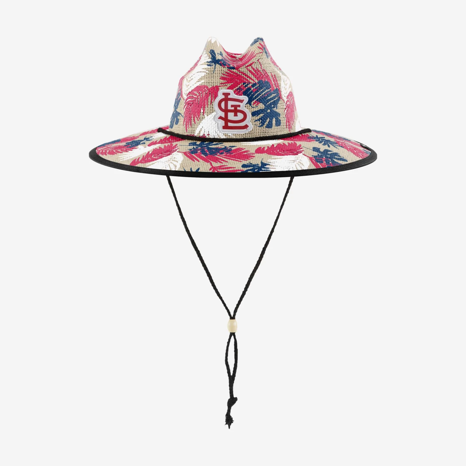 FOCO St Louis Cardinals Floral Printed Straw Hat 5 FOCO St Louis Cardinals Floral Printed Straw Hat - Image 3