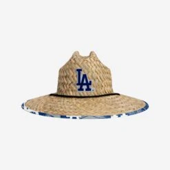 FOCO Shop 16 FOCO Los Angeles Dodgers Floral Straw Hat