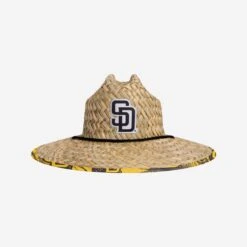 FOCO San Diego Padres Floral Straw Hat
