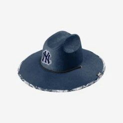FOCO New York Yankees Team Color Straw Hat -FOCO Shop SKMBTCSTWNY g3