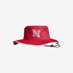 FOCO Nebraska Cornhuskers Solid Boonie Hat