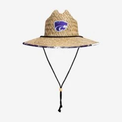FOCO Kansas State Wildcats Floral Straw Hat 7 FOCO Kansas State Wildcats Floral Straw Hat -FOCO Shop SKNCFLSTWKs g3