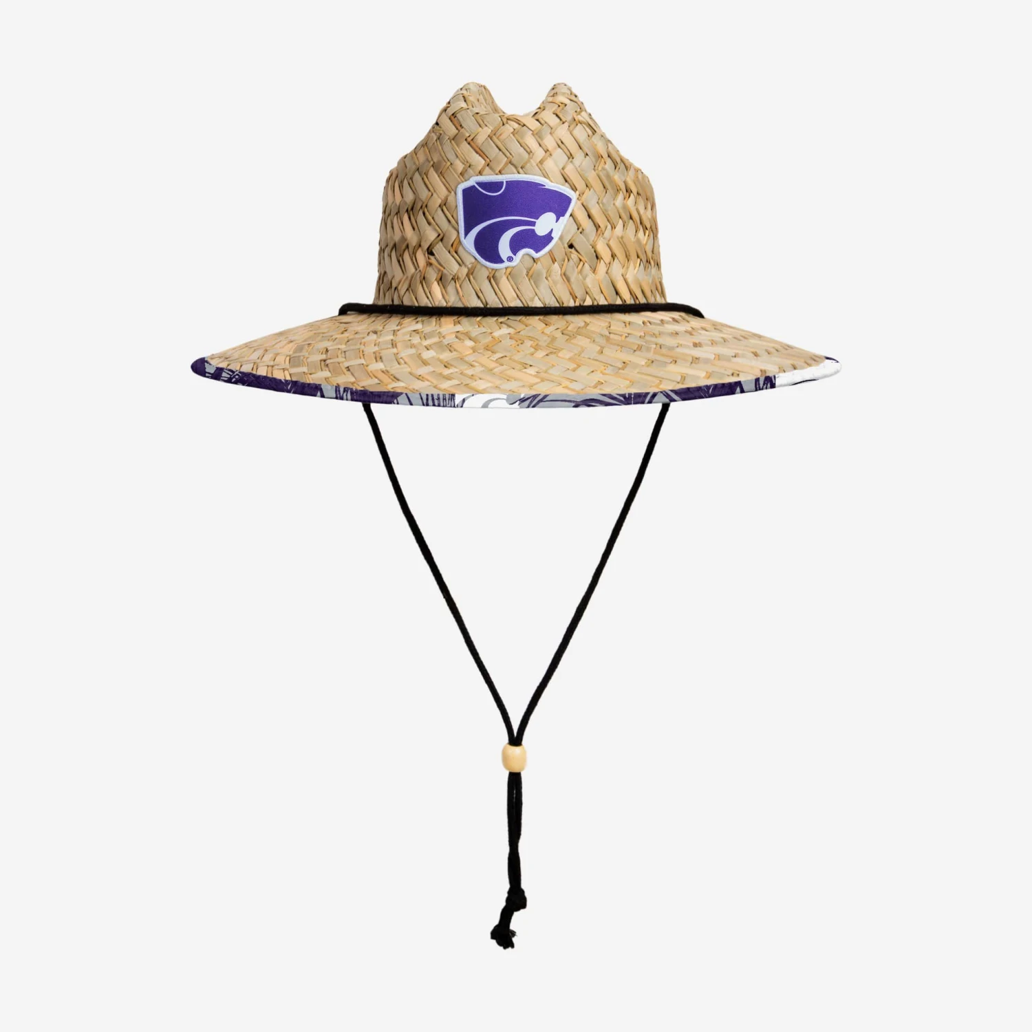FOCO Kansas State Wildcats Floral Straw Hat 5 FOCO Kansas State Wildcats Floral Straw Hat - Image 3