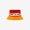 FOCO Virginia Tech Hokies Team Stripe Bucket Hat