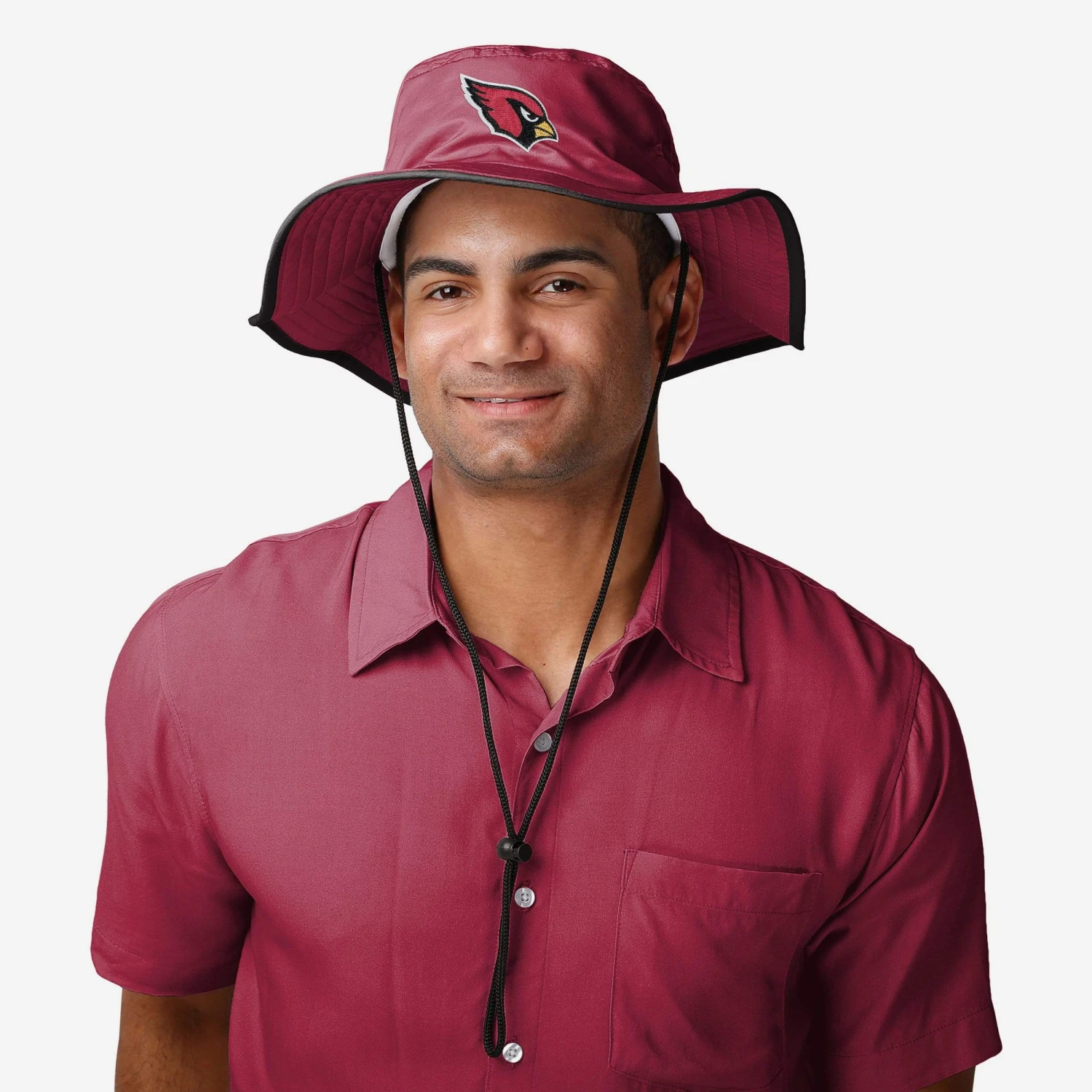 FOCO Arizona Cardinals Solid Boonie Hat 4 FOCO Arizona Cardinals Solid Boonie Hat - Image 2