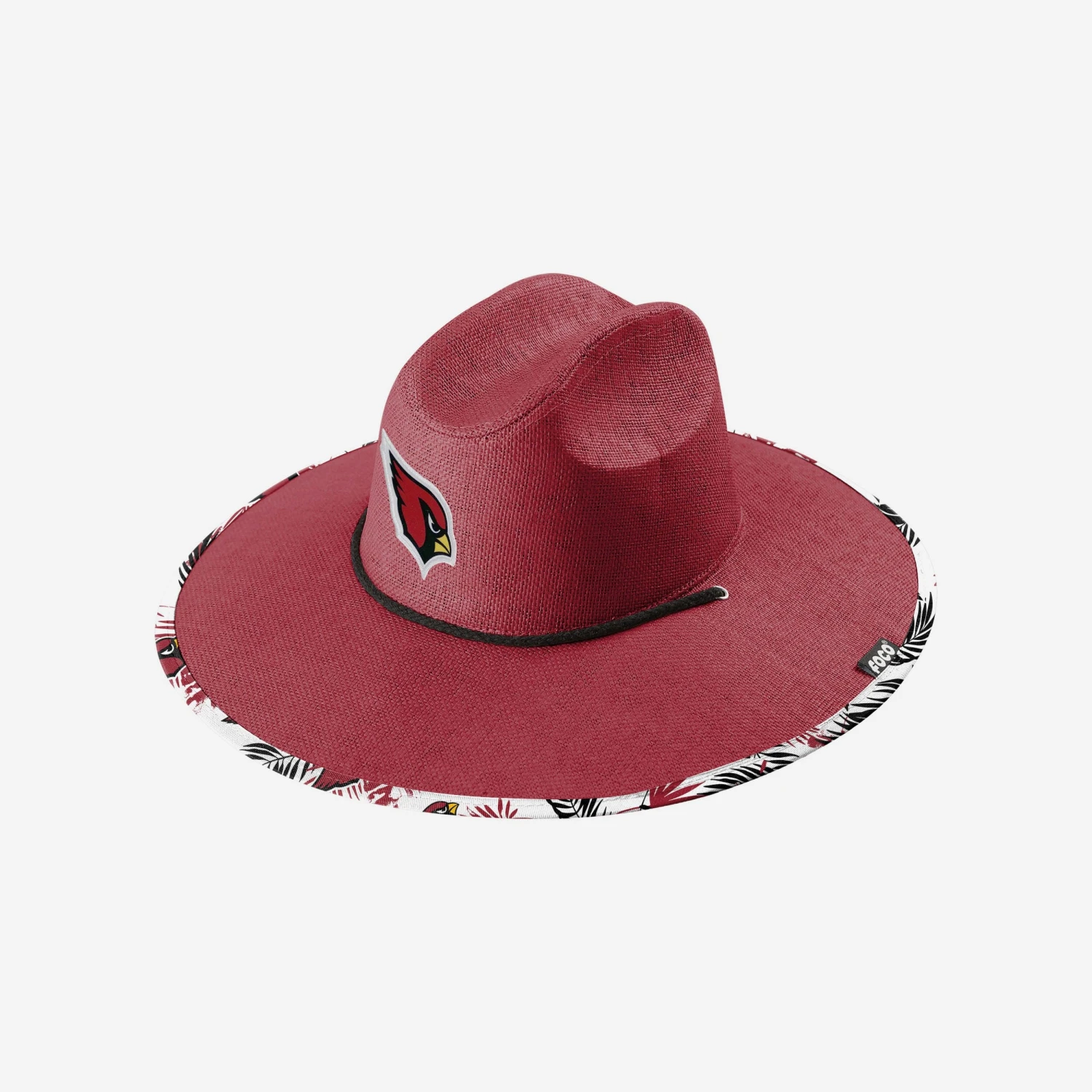 FOCO Arizona Cardinals Team Color Straw Hat 5 FOCO Arizona Cardinals Team Color Straw Hat - Image 3