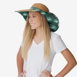 FOCO New York Jets Womens Floral Straw Hat 7 FOCO New York Jets Womens Floral Straw Hat -FOCO Shop SKNFWMFLSTWNJ g3