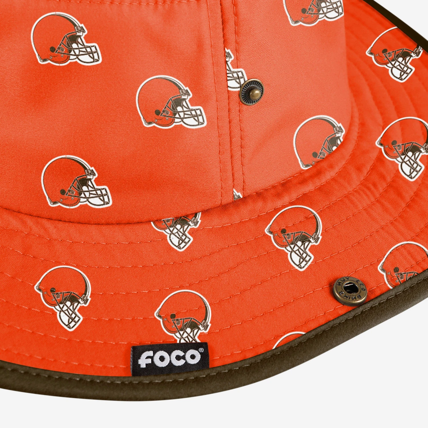 FOCO Cleveland Browns Womens Mini Print Hybrid Boonie Hat 5 FOCO Cleveland Browns Womens Mini Print Hybrid Boonie Hat - Image 3
