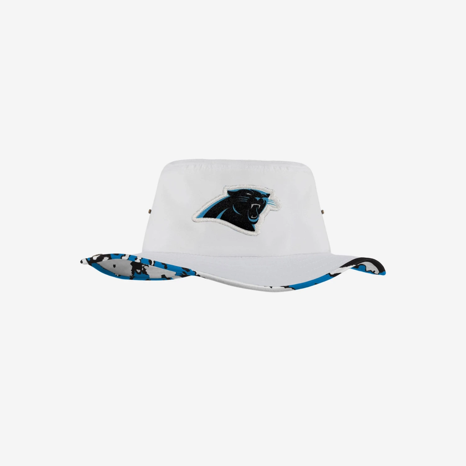 FOCO Carolina Panthers Womens White Hybrid Boonie Hat 3 FOCO Carolina Panthers Womens White Hybrid Boonie Hat