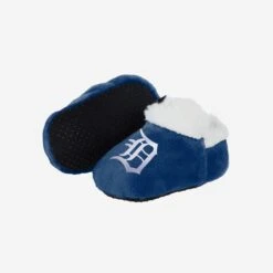 FOCO Detroit Tigers Logo Baby Bootie Slipper 9 FOCO Detroit Tigers Logo Baby Bootie Slipper -FOCO Shop SLPMBBBYBTDT g3