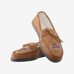 FOCO Los Angeles Lakers Moccasin Slipper -FOCO Shop SLPNB13MOCLAL g3