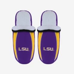 FOCO LSU Tigers Sherpa Slide Slipper -FOCO Shop SLPNC13SHLSU g4