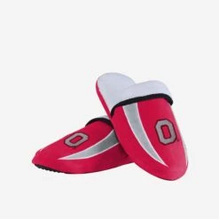FOCO Ohio State Buckeyes Sherpa Slide Slipper -FOCO Shop SLPNC13SHOH g3