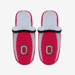 FOCO Ohio State Buckeyes Sherpa Slide Slipper -FOCO Shop SLPNC13SHOH g4