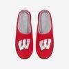 FOCO Wisconsin Badgers Memory Foam Slide Slipper -FOCO Shop SLPNCMYFMWI p
