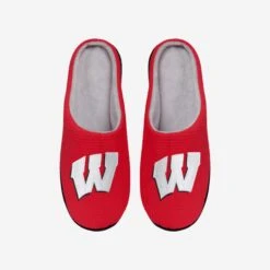 FOCO Wisconsin Badgers Memory Foam Slide Slipper