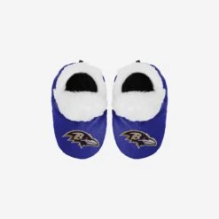 FOCO Baltimore Ravens Logo Baby Bootie Slipper -FOCO Shop SLPNFBBYBTBRV g4