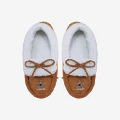 FOCO Dallas Cowboys Youth Moccasin Slipper 10 FOCO Dallas Cowboys Youth Moccasin Slipper -FOCO Shop SLPNFMOC816DC g4