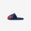 FOCO New England Patriots Youth Team Logo Staycation Slipper