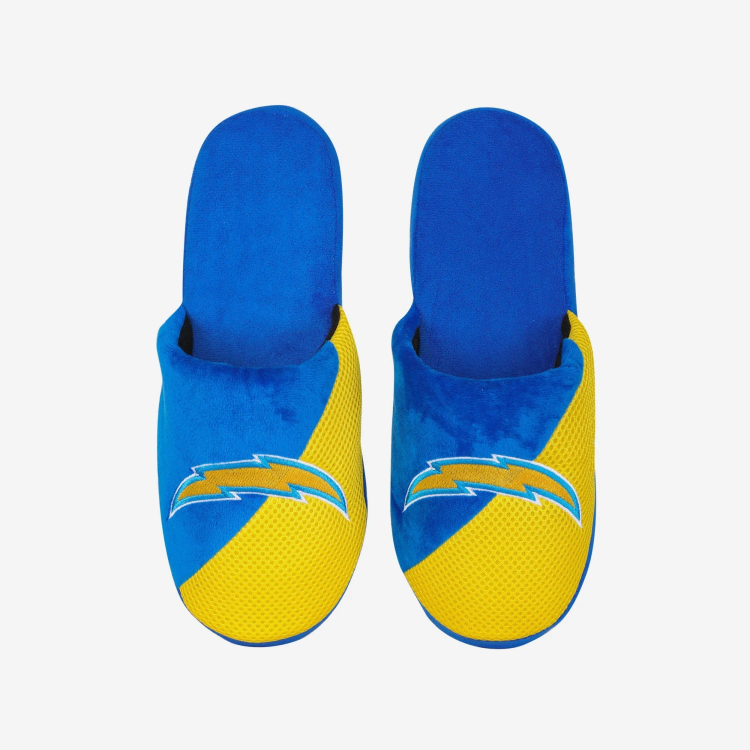 FOCO Los Angeles Chargers Team Logo Staycation Slipper 6 FOCO Los Angeles Chargers Team Logo Staycation Slipper - Image 4