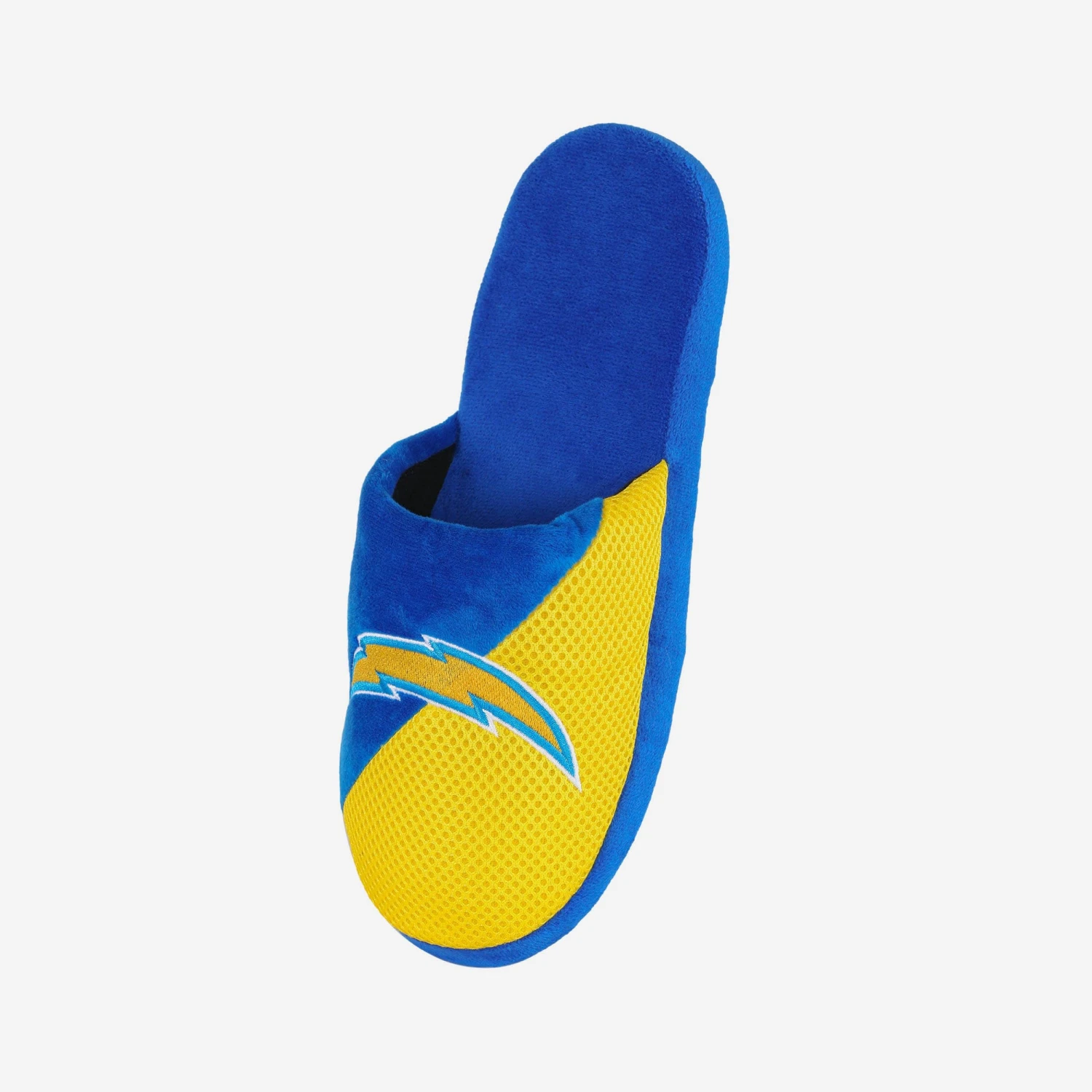 FOCO Los Angeles Chargers Team Logo Staycation Slipper 4 FOCO Los Angeles Chargers Team Logo Staycation Slipper - Image 2
