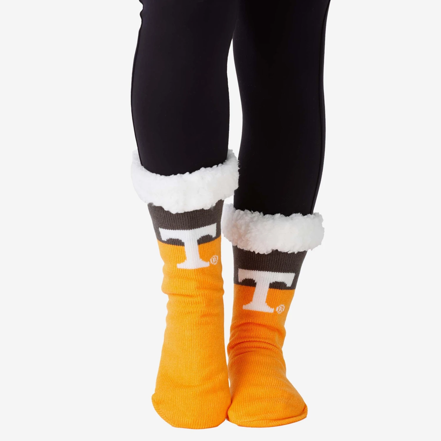 FOCO Tennessee Volunteers Womens Fan Footy 3 Pack Slipper Socks 4 FOCO Tennessee Volunteers Womens Fan Footy 3 Pack Slipper Socks - Image 2