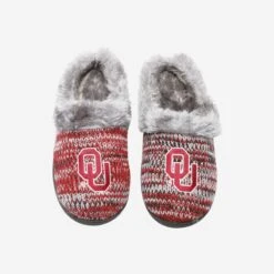 FOCO Oklahoma Sooners Womens Peak Slide Slipper