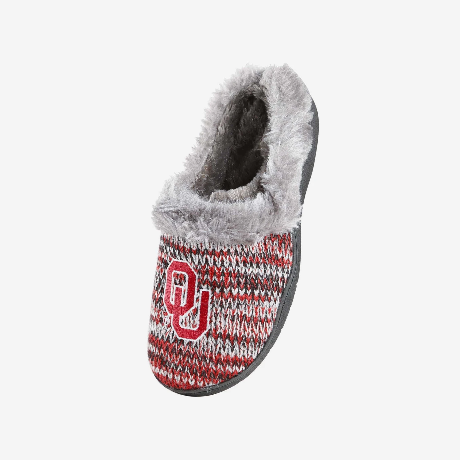 FOCO Oklahoma Sooners Womens Peak Slide Slipper 4 FOCO Oklahoma Sooners Womens Peak Slide Slipper - Image 2