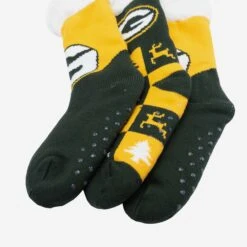 FOCO Green Bay Packers Womens Fan Footy 3 Pack Slipper Socks 7 FOCO Green Bay Packers Womens Fan Footy 3 Pack Slipper Socks -FOCO Shop SLPWMNFFT3PKGP g3