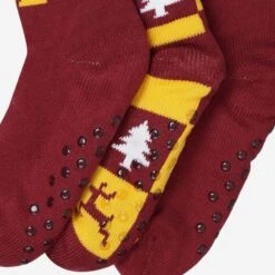 FOCO Washington Commanders Womens Fan Footy 3 Pack Slipper Socks -FOCO Shop SLPWMNFFT3PKWCO g3