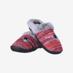 FOCO New England Patriots Womens Peak Slide Slippers -FOCO Shop SLPWMNFPEAKNP g3