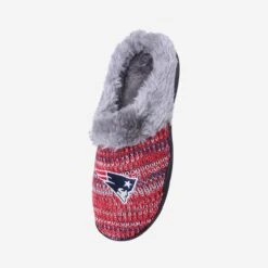 FOCO New England Patriots Womens Peak Slide Slippers -FOCO Shop SLPWMNFPEAKNP s