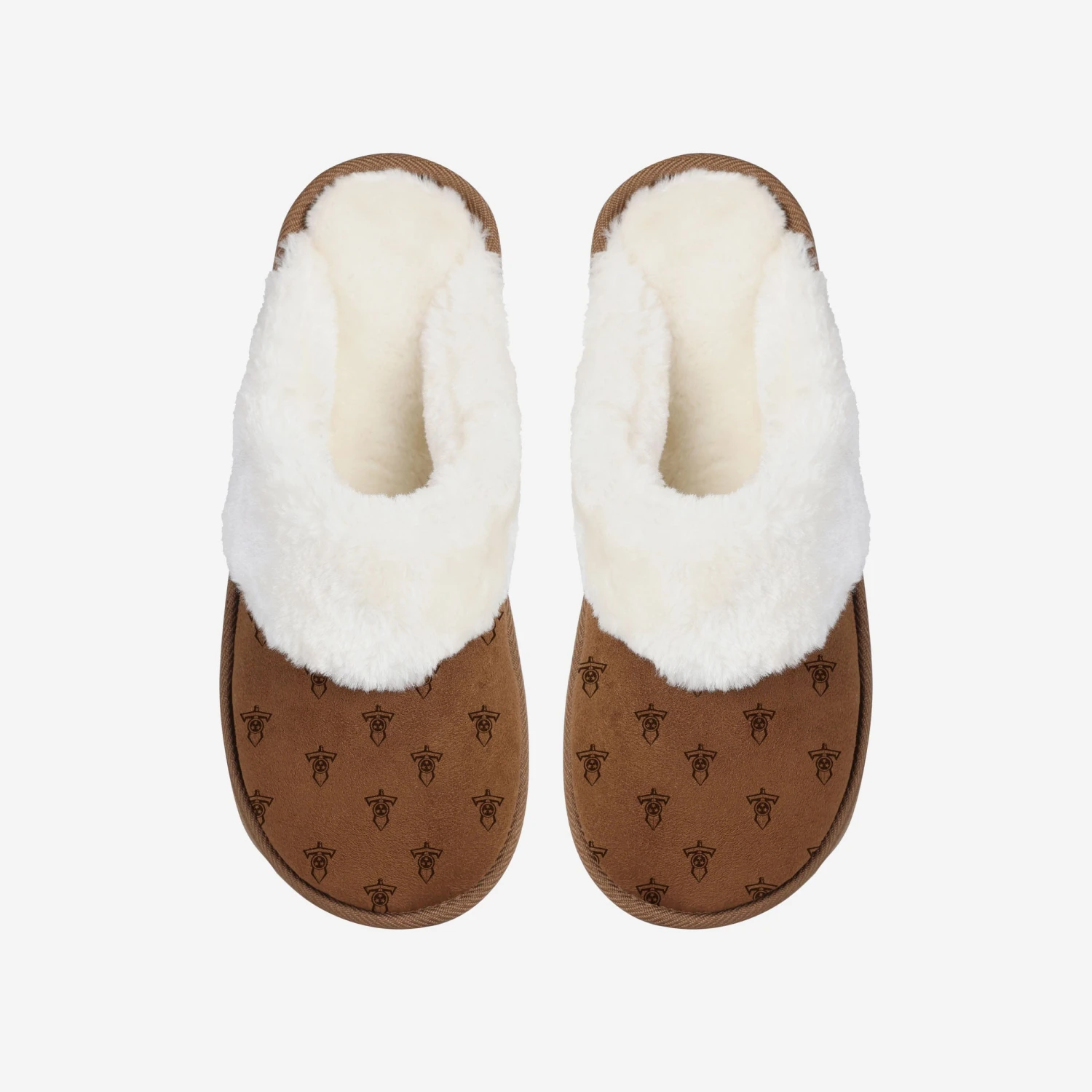 FOCO Tennessee Titans Womens Repeat Logo Moccasin Slipper 4 FOCO Tennessee Titans Womens Repeat Logo Moccasin Slipper - Image 2