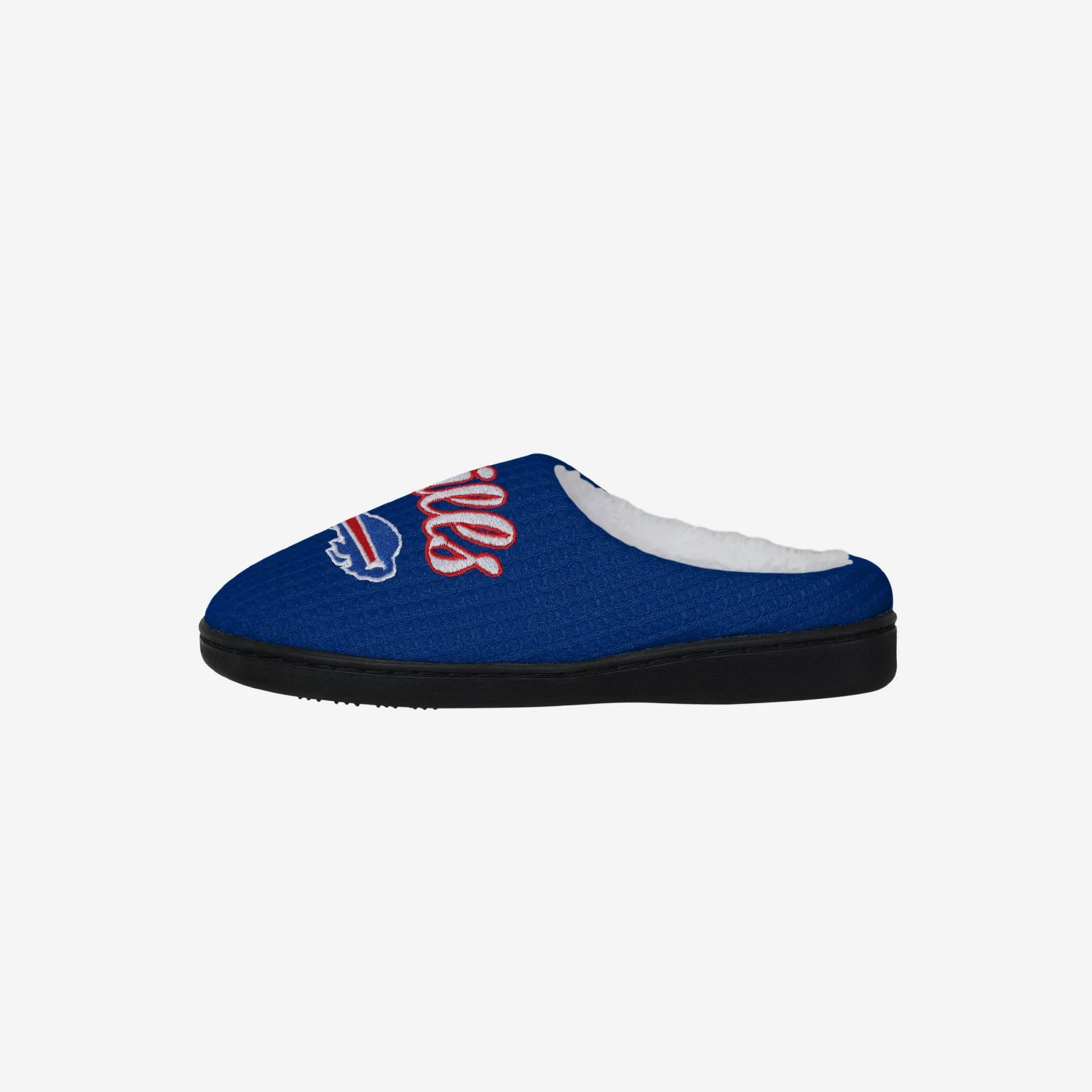 FOCO Buffalo Bills Womens Sherpa Lined Memory Foam Slipper 3 FOCO Buffalo Bills Womens Sherpa Lined Memory Foam Slipper