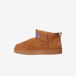 FOCO Buffalo Bills Womens Team Logo Fuzzy Fan Boot