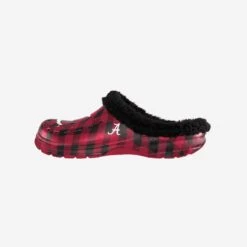 FOCO Alabama Crimson Tide Sherpa Lined Buffalo Check Clog