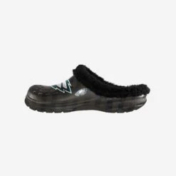 FOCO Shop 18 FOCO Philadelphia Eagles Sherpa Lined Buffalo Check Clog