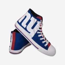FOCO New York Giants Mens High Top Big Logo Canvas Shoe -FOCO Shop SNMNNFHTBLNG g4