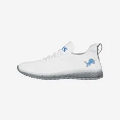 FOCO Detroit Lions Gradient Midsole White Sneakers