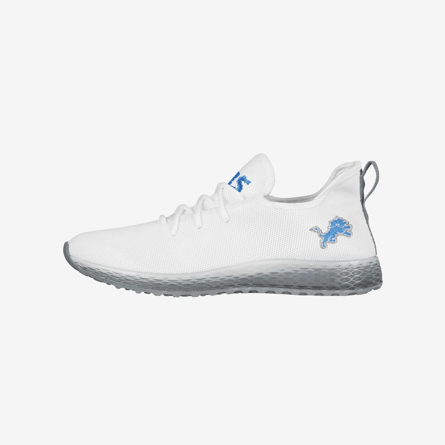 FOCO Detroit Lions Gradient Midsole White Sneakers 3 FOCO Detroit Lions Gradient Midsole White Sneakers