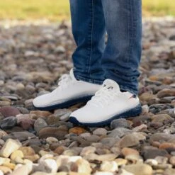 FOCO New England Patriots Gradient Midsole White Sneakers -FOCO Shop SNMNNFSMUWHTNP g3