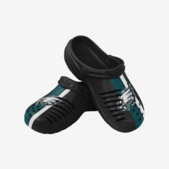 FOCO Philadelphia Eagles Team Stripe Clog With Strap -FOCO Shop SNMNNFTSMDGSTPE g3