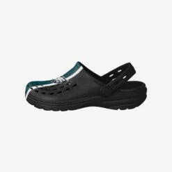 FOCO Philadelphia Eagles Team Stripe Clog With Strap