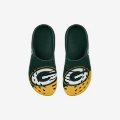 FOCO Green Bay Packers Youth Colorblock Big Logo Clog 10 FOCO Green Bay Packers Youth Colorblock Big Logo Clog -FOCO Shop SNNFCBLMDG816GP g4