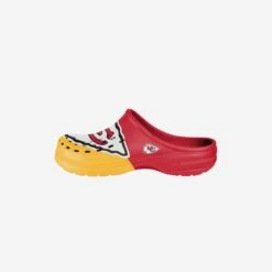 FOCO Kansas City Chiefs Youth Colorblock Big Logo Clog