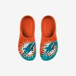 FOCO Miami Dolphins Youth Colorblock Big Logo Clog 10 FOCO Miami Dolphins Youth Colorblock Big Logo Clog -FOCO Shop SNNFCBLMDG816MD g4
